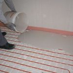 Vloer- of wandverwarming (water) met luchtwarmte pomp?